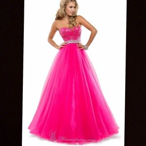 Long Prom Dress, worn once, altered to fit 5’3”